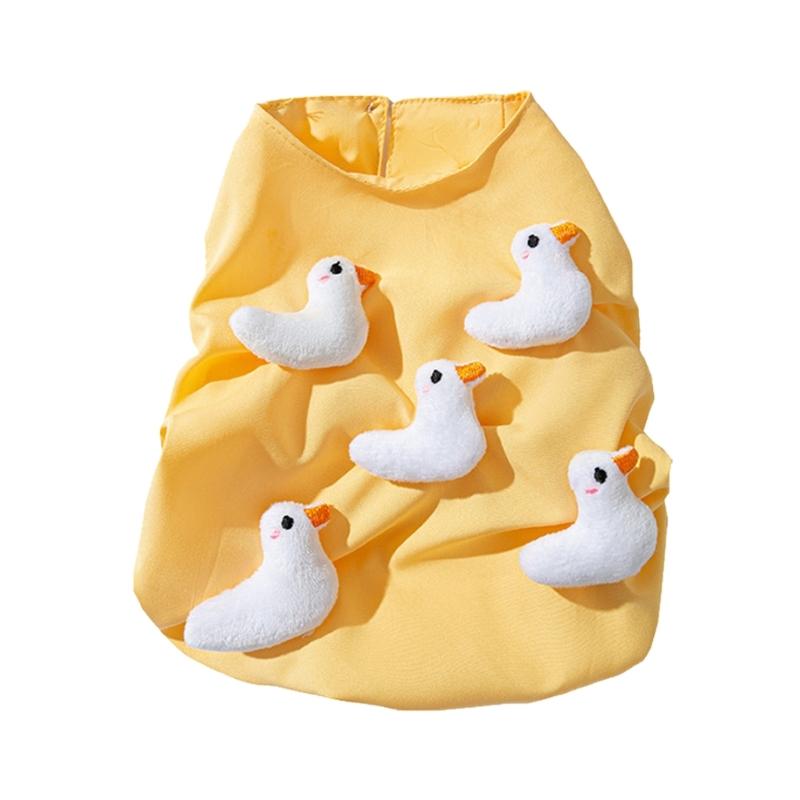 Girl Dog Clothes Vest T-Shirt Costume Apparel for Birthday Party Puppy Holiday Party Costumes