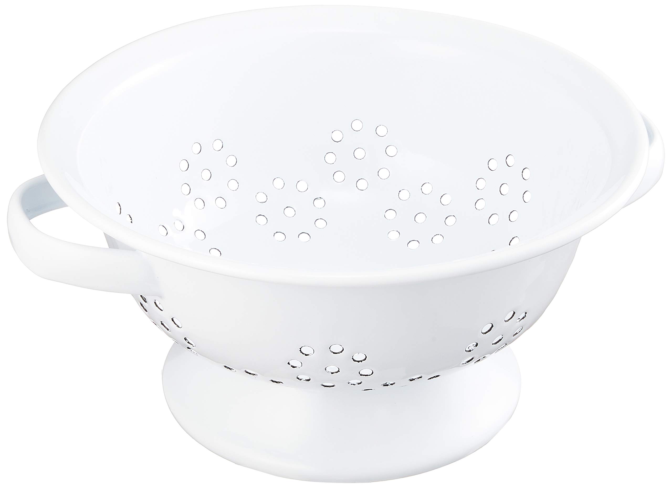

PL Enameled Draining Bowl Colander S White 525WS белый