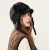 Croogo Pilot Cap with Ear Cold and Perfect for Russian Cute Flight Perfect for Shoveling and Outdoor Men and Women Flaps, Windproof, Winter, Hat,