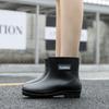 Regenschuhe Damen neue mittelhohe lässige vielseitige Regenstiefel verschleißfest modisch Outdoor Wasserstiefel Küche rutschfeste Arbeitsgummischuhe