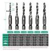 4341-6542 Series Taper Tap: High-Speed Steel Spiral Tap for Hole Opening, Chamfering, and Tapping.