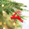 PVC Christmas Deer Pendant Attractive Christmas Reindeer Pendant New Year Xmas Tree Hanging