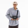 New MLB Cotton And Polyester Blend One Shoulder Handbag Crossbody Bag Regular Unisex Black 3ACRS014N-50BKS
