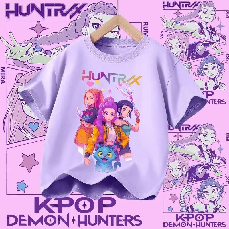 Summer Fashion Printed Children, Girls Short-sleeve T-shirt 100