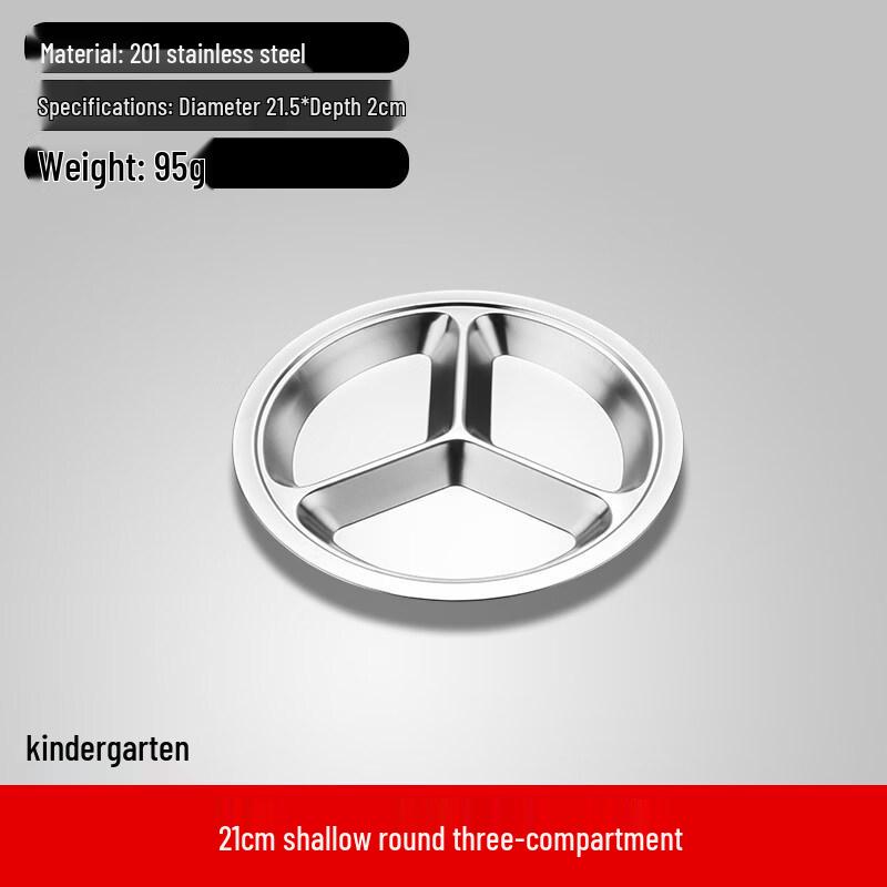 Stainless Steel Divided Meal Trays & Dinnerware Sets