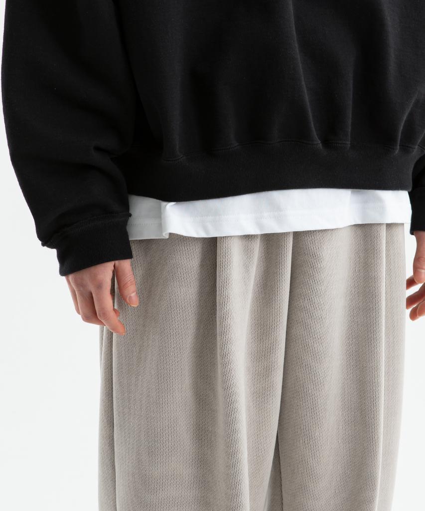 BRENSON B. Corduroy Knit Single-Pleat Wide Pants ( 3 Colors )