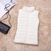 2025 Women's Lightweight Sleeveless Vest - Warm Short Down Jacket for Autumn/Winter.