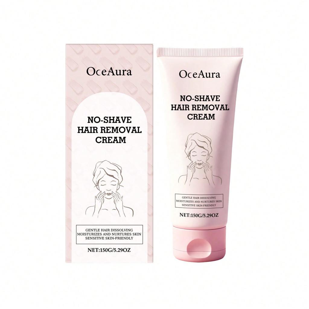 Non-Irritating Hair Removal Cream, Easy-To-Clean Depilatory Cream For Body & Underarms, Fast & Painl