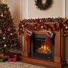 Hanging Vine Decorative Garland Multi-Purpose Artificial Autumn Foliage Garland Reusable Thanksgiving Door Wreath for Home Decor