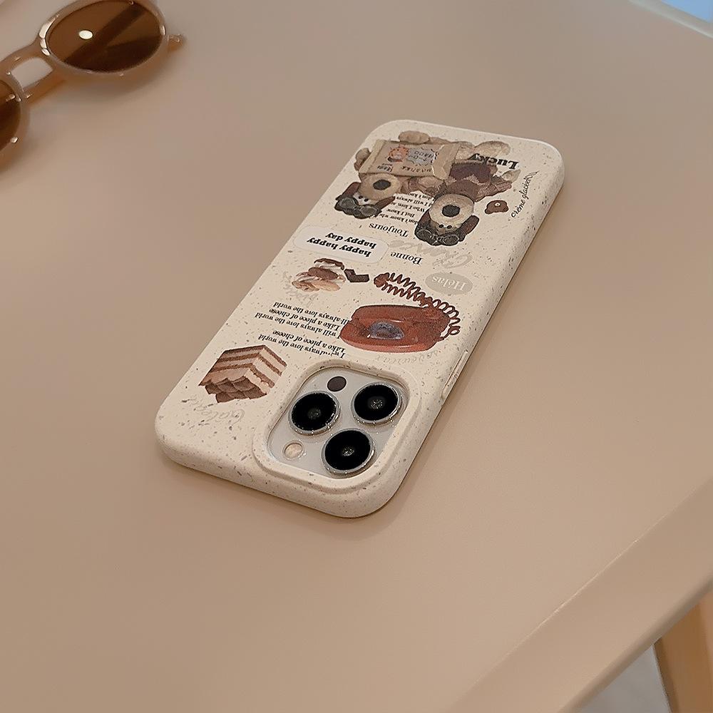 Retro ins phone case for dogs suitable for iPhone 17 Pro Max, iPhone 15, iPhone 13, matte, anti-drop, soft for iPhone 16, iPhone X