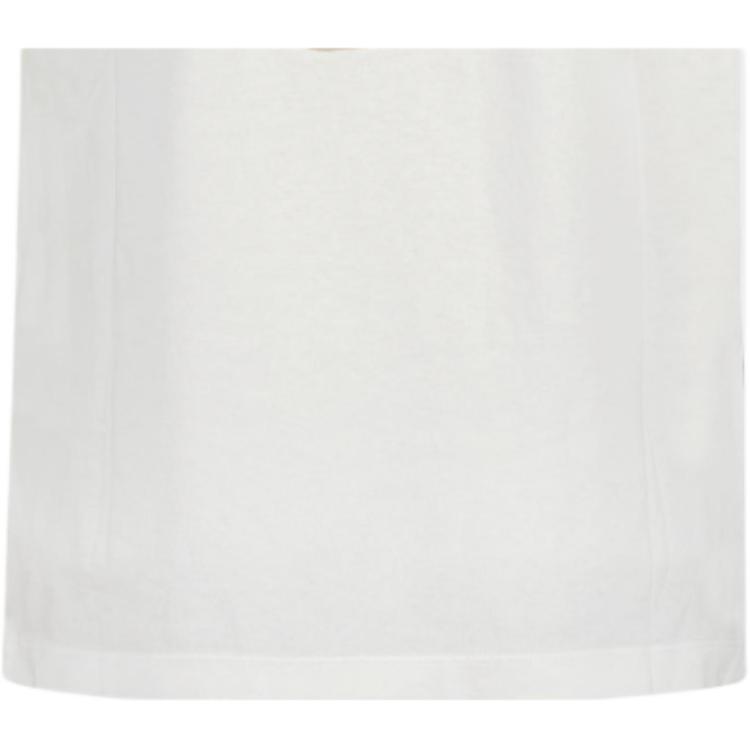 STONE ISLAND Ss23 Rückseite Buchstabendruck Rundhalsausschnitt Kurzarm Normales T-Shirt Herren Oberteile Weiß 78152NS87-V0001