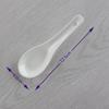 Ruhan Pure White Magnesium Porcelain Flat Spoons