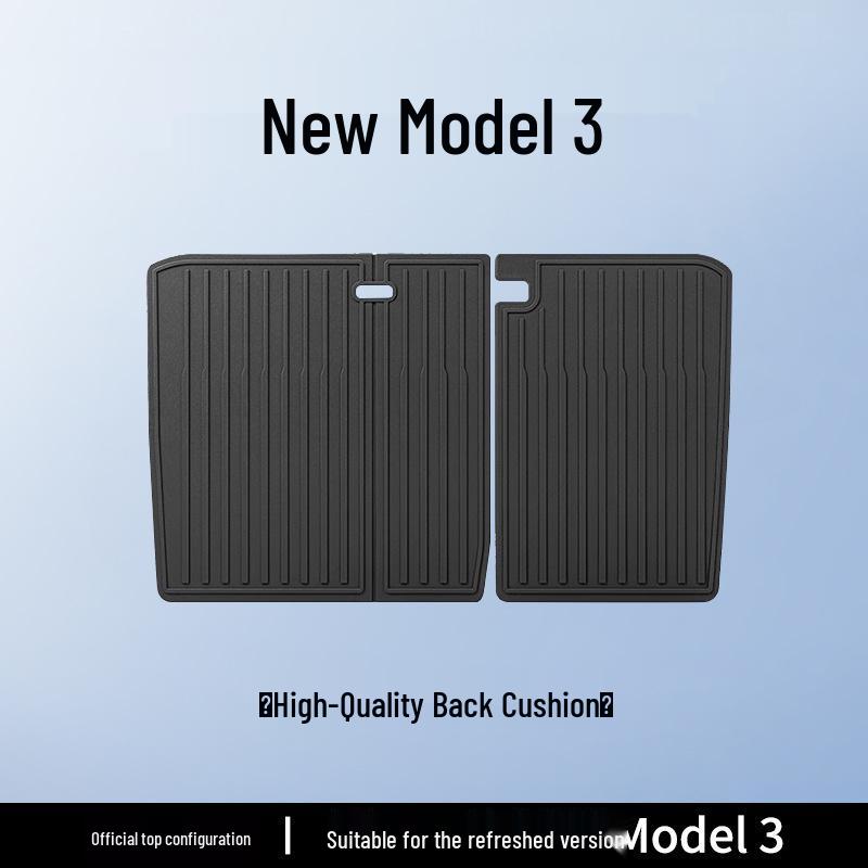 Tesla Model 3/Y Trunk Mats: Updated Front & Rear TPE Protective Accessories