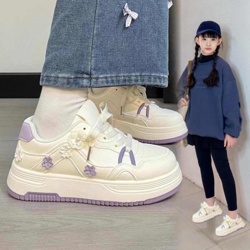 High-top Girls' Sports Shoes, Versatile Shoes