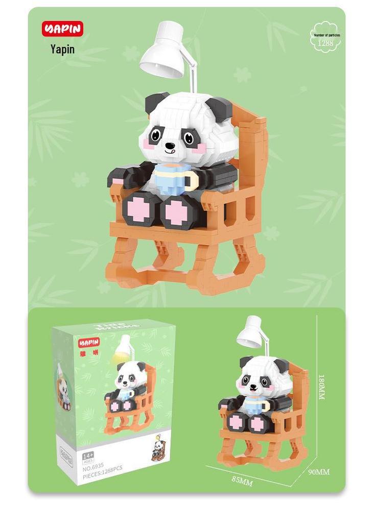 Strawberry Bear Micro Building Blocks - Compatible with Lego, Educational Toys, Ornaments, Blind Box Gift