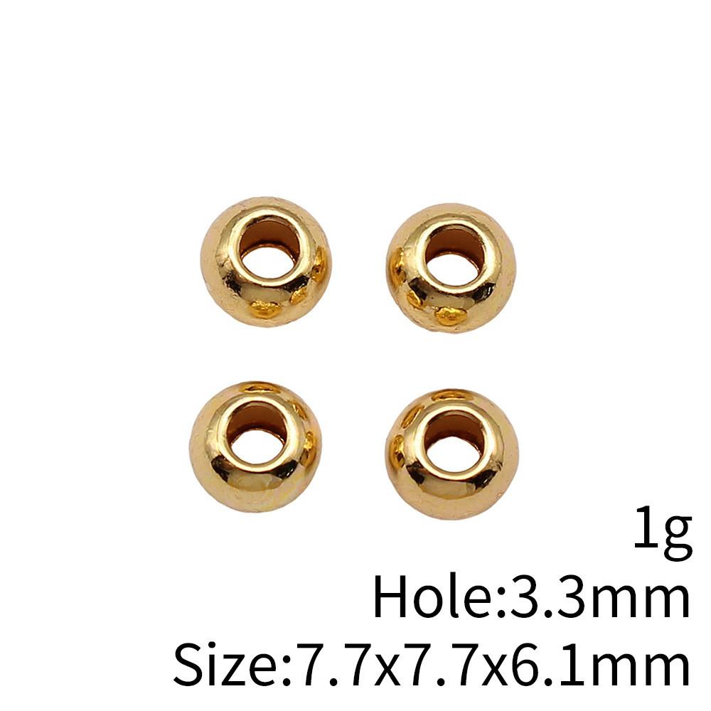 

Украшения на День матери Фурнитура и компоненты Бусины-разделители с маленьким отверстием Аксессуары Части Фурнитура для женских сумок A10-20pcs-8x8x6mm