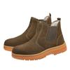 Labor Insurance Shoes, Steel Baotou Anti-smash and Anti-puncture Safety Shoes, Anti-velvet Cowhide Welder Protective Shoes