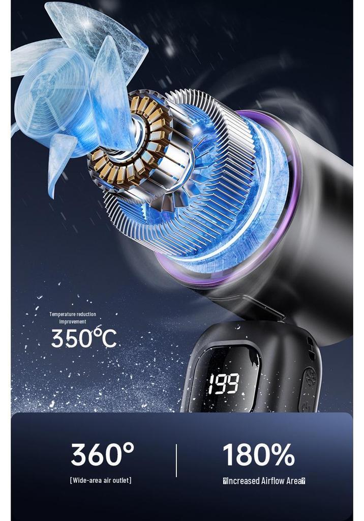 2026 Kompakter Turbo Mini Handventilator mit Hochgeschwindigkeits-Halbleiter-Eispack