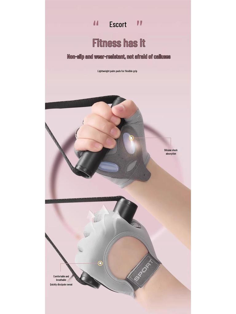 Anti-Slip Weightlifting Gloves for Women and Men - Thin, Anti-Callus Design for Kettlebell, Dumbbell, Deadlift, Pull-up Bar, Exercise Training