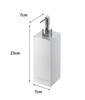 Yamazaki W7 x D7 x 7893 Two-Way Dispenser, Square, Conditioner, White, Approx. H23cm, Mist,