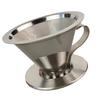 Stainless Steel Coffee Dripper Hand Drip Coffee Maker Stainless Steel Filter Cup Manual Coffee Filter for Home Use