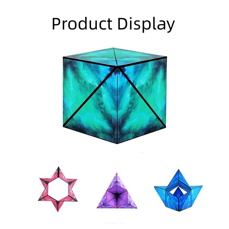 Magic Cube 3x3x3 Plastic Diy Colorful Packaging Age 7+