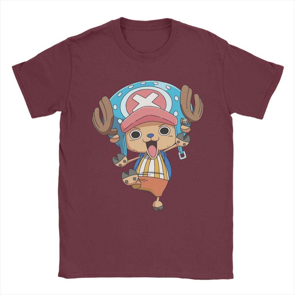 Tony Tony Chopper One Piece Cotton Candy Lover Unisex Womens T Shirts Tees Short Sleeve TShirts 100 Cotton Plus Size Clothing
