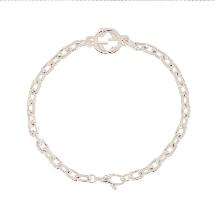 Gucci Sterling Silver Bracelets Unisex Silver YBA796351001