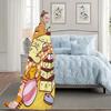 P-Pompompurin Cute Blanket For Soft Throw Blanket for Picnic Bed Sofa Home Bedroom Cozy Warm Comfortable