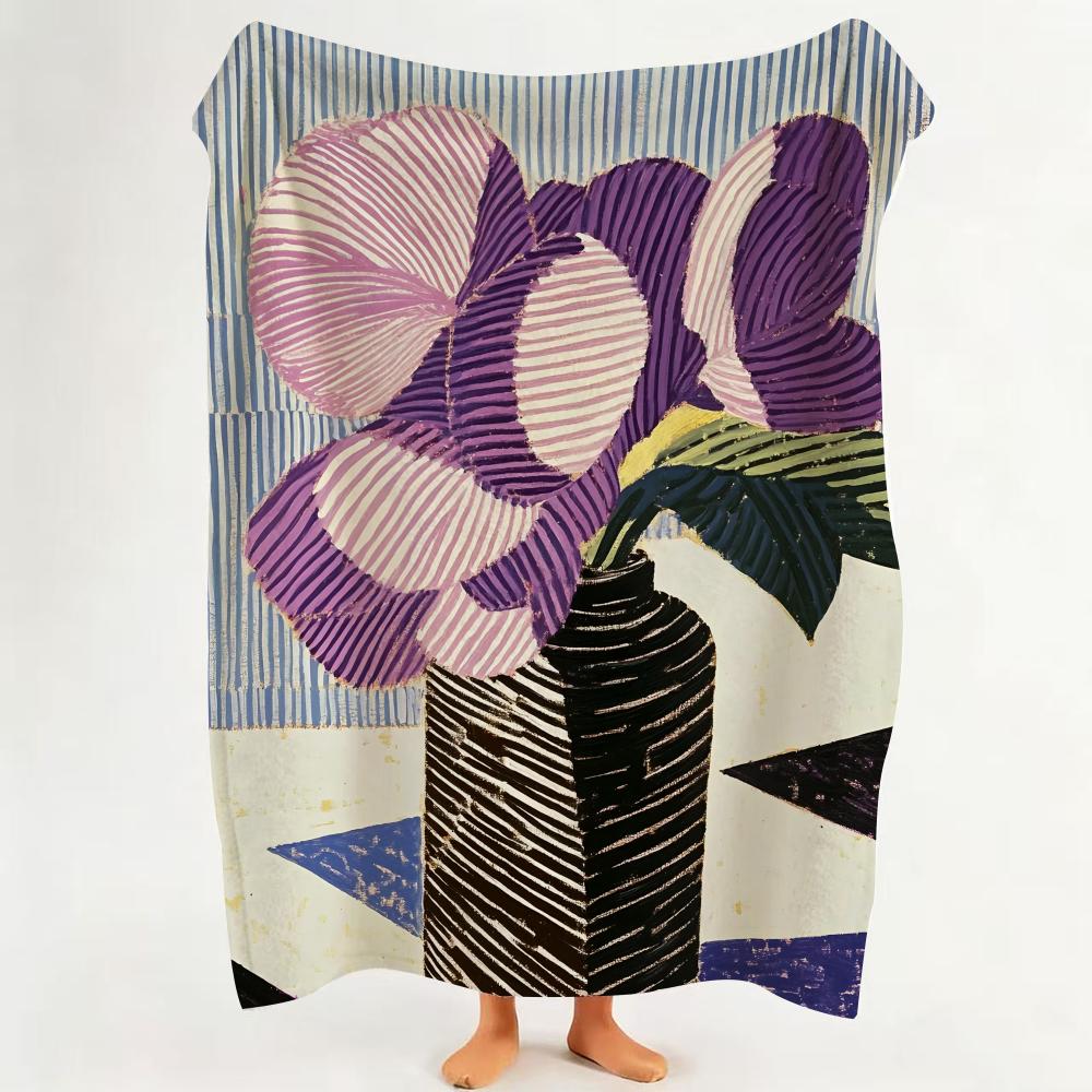 

Art a arrangement a art Throw Flannel Throw Blanket Suitable for Sofa Living Room Bedroom 75cmx90cm