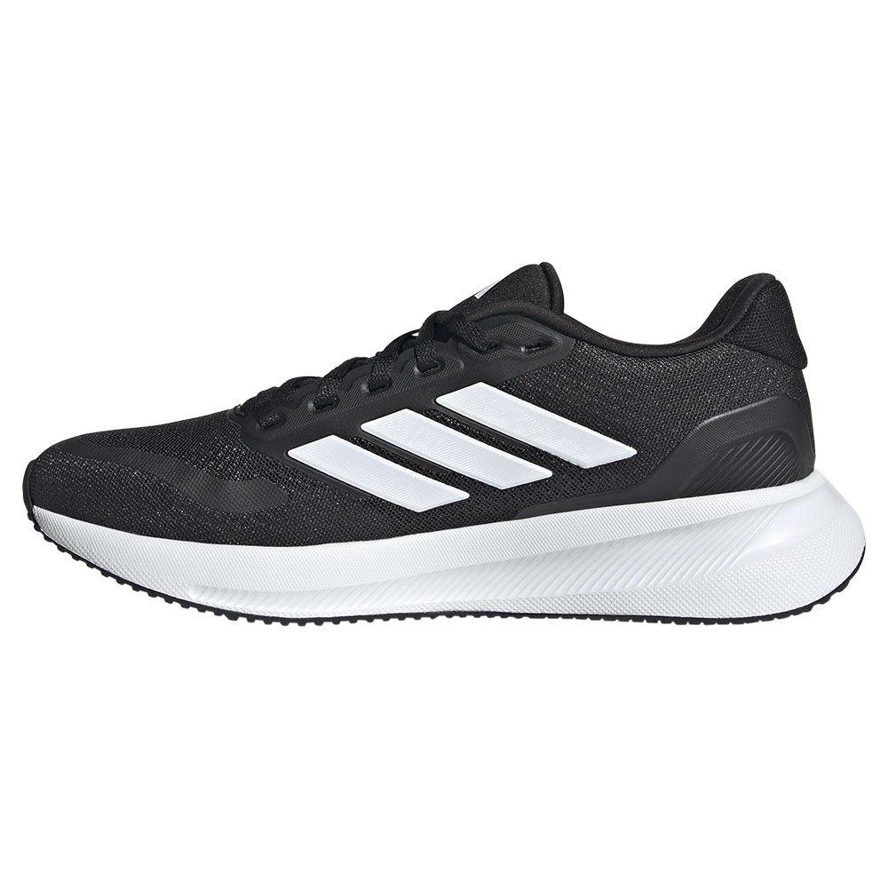 Adidas runfalcon 5 wide sneakers breathable mesh upper black