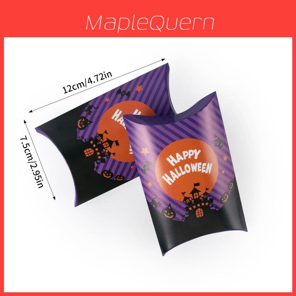 Halloween Cartoon Candy Pillow Box With Creative Packaging For Party Decor