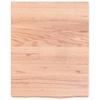VidaXL Étagère murale marron clair 40x50x4 cm bois chêne massif traité 363633