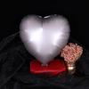 Heart-Shaped Metallic Balloon & Star Foil Balloon Set, 18-inch Birthday Party Decor