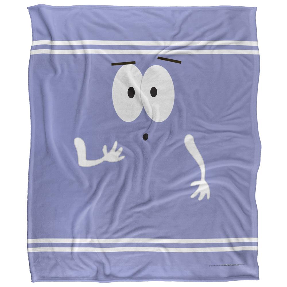 South Park Silky Surprised Towelie Supersoft Blanket