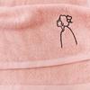 Embroidered Cotton Comfortable Absorbent Household Face Wash Towel All-Purpose Reusable Korean Fashion Lovely Daily Simple Chic