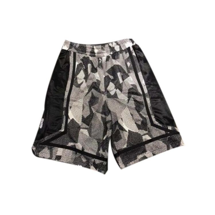 Nike Sports Shorts Men s Camouflage Gray Moderate AJ3456-104 XXXXL