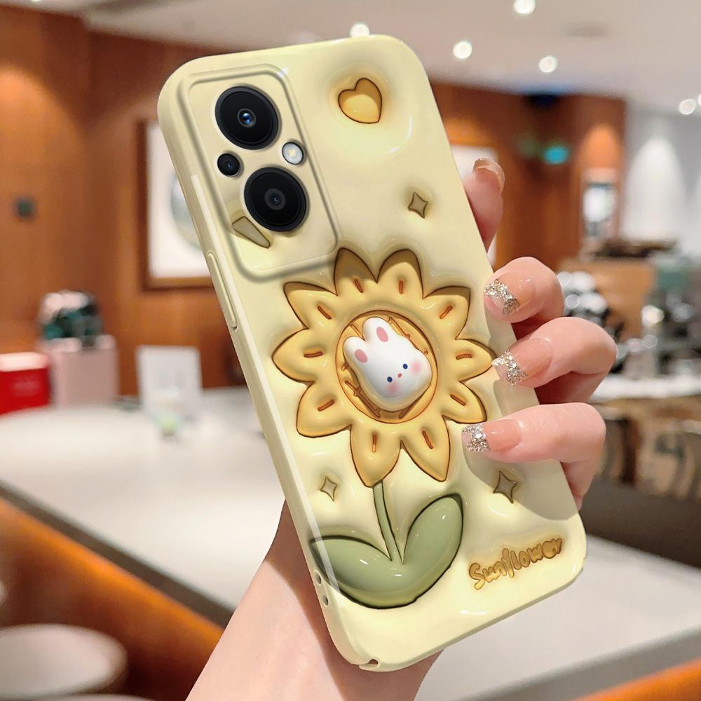 All-inclusive-Film-Telefonhülle, Cartoon-Modedesign, Hartschale, vollständige Abdeckung, stoßfeste Kamera-Schutzhülle für OPPO Realme OnePlus Infinix Tecno