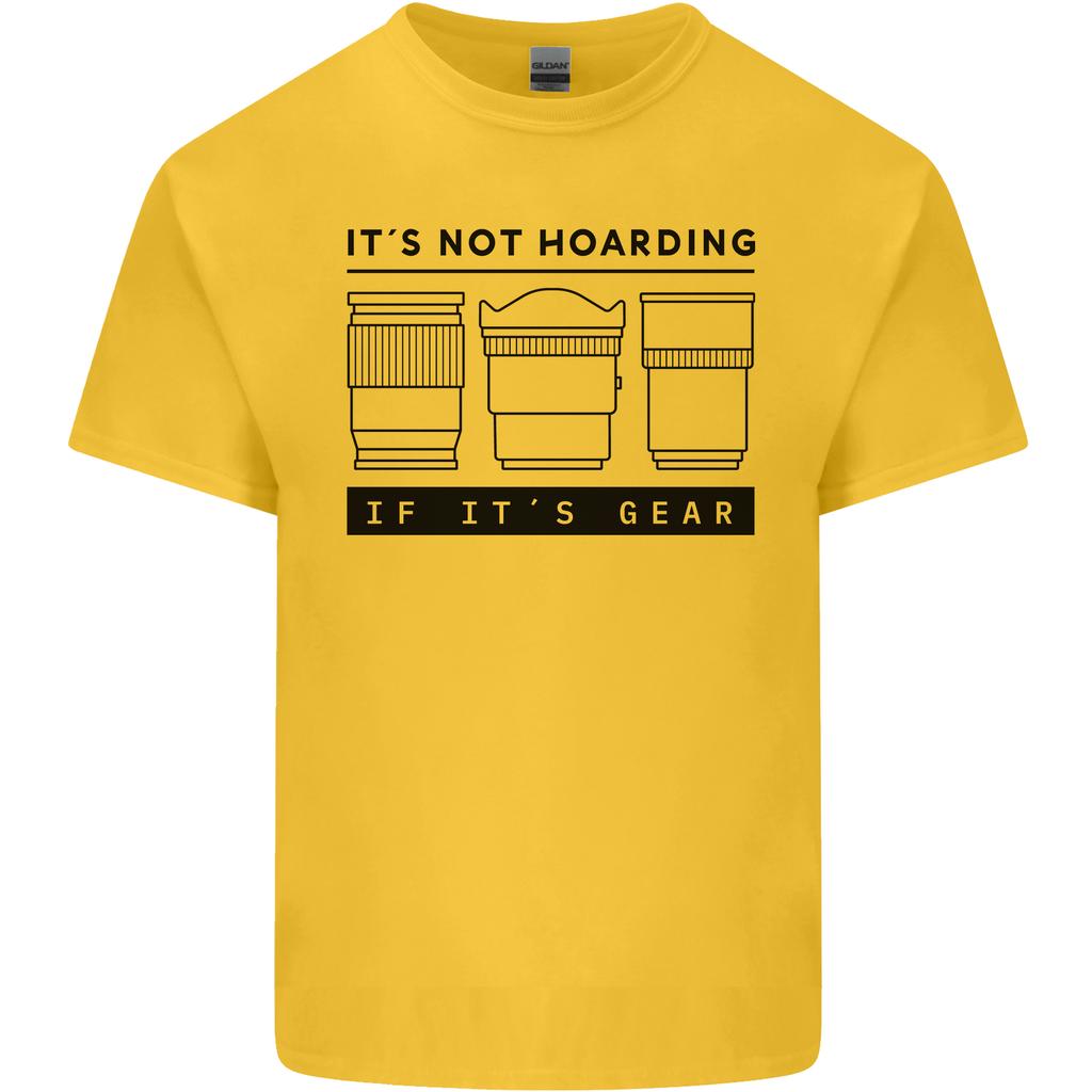 Not Hoarding Photography Photographer Camera Unisexs Light Cotton TShirt