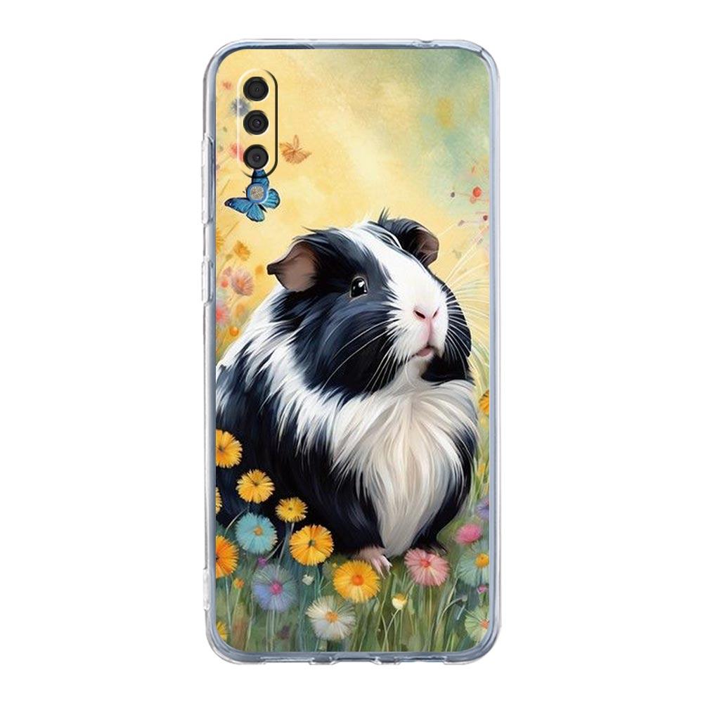 

Case For Samsung A26 A36 A56 A54 A52 A50 A70 A12 A14 A16 A22 A24 A42 A34 A32 5G A04s A06 5G Cover Animal Guinea Pig Cavy Cute Samsung A40