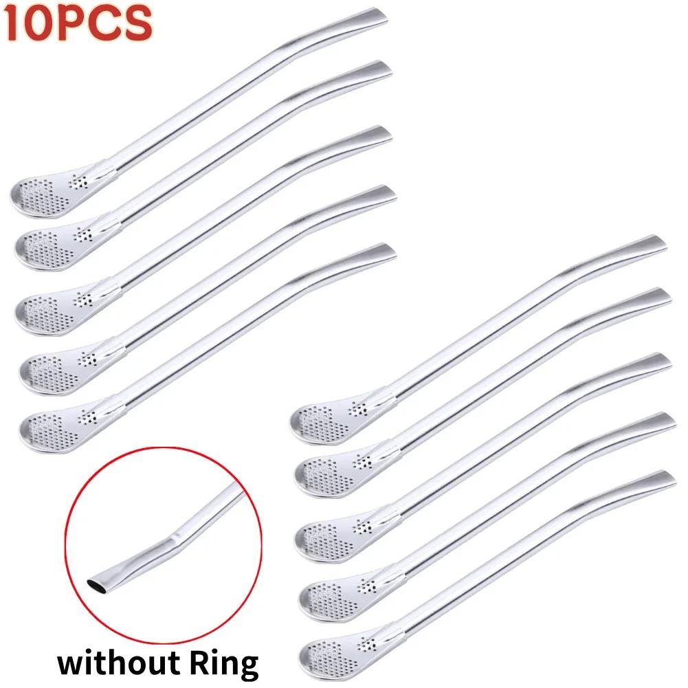 Stainless Steel Drinking Straw Filter Handmade Yerba Mate Tea Bombilla Tool