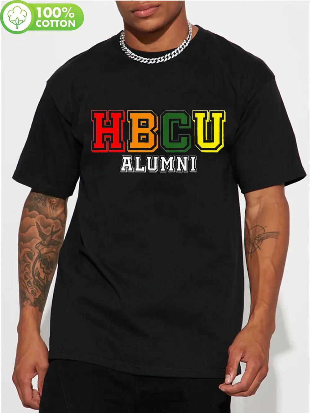 

HBCU Alumni Graphic T-shirt for Men - 100% Cotton Soft Breathable Crew Neck Tee XXXXL