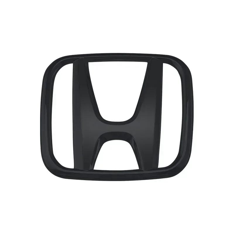 Car Badge Stickers Front Grille Trunk Steering Wheel Logo Rear Trunk Emblem For Honda Civic Fit Jazz Accord CRV HRV City Odyssey