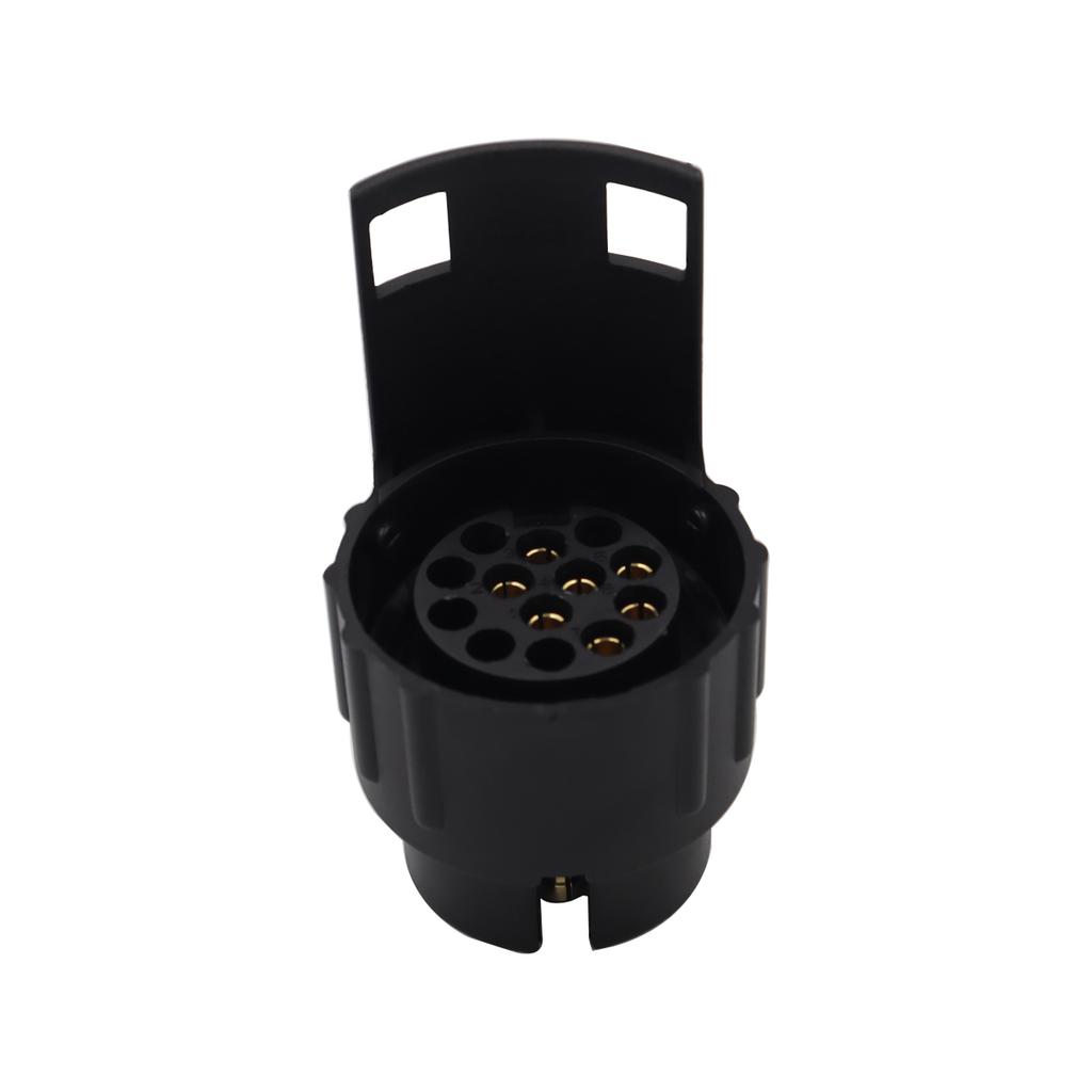 7-13 pin plug trailer electric adapter towing rod towing socket