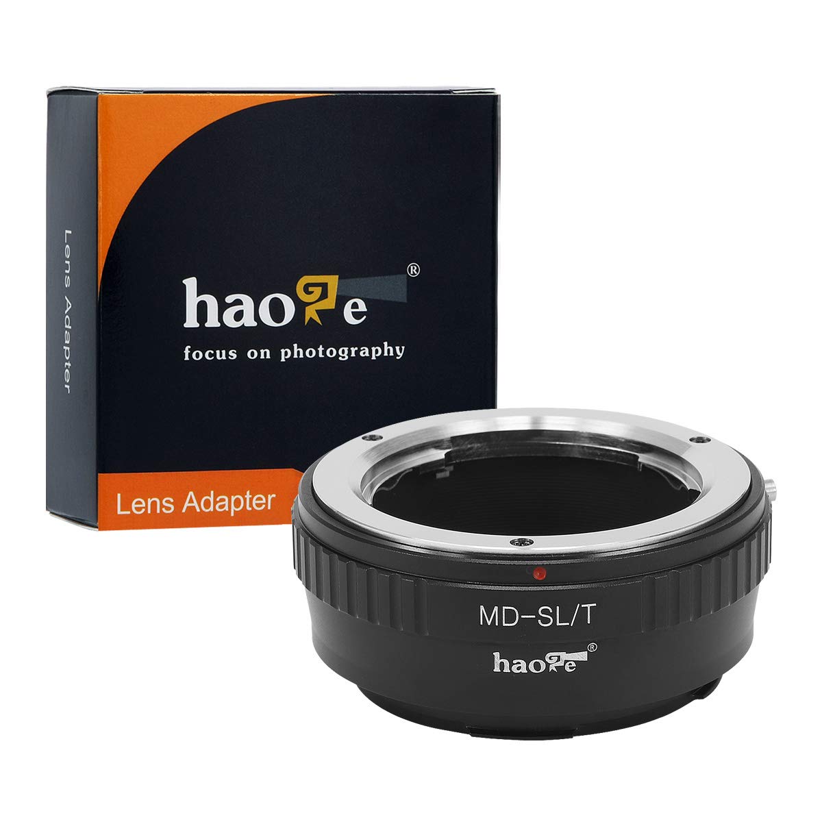 

Haoge Manual Lens Mount Adapter for Minolta MD Lens to Leica including Typ Panasonic L-Mount Cameras, T-Type 701, Typ701, TL, TL2, CL(2017), SL, 601,
