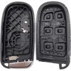 5 Button Smart Remote Key Fob Replacement For Jeep Grand Cherokee Dodge Challenger Charger Dart Durango Journey Chrysler 300 Keless Entry Key Fob