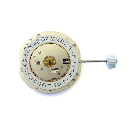 Replacement 3-Part Quartz Watch Movement with Calendar and Date for Ronda 785 Movement