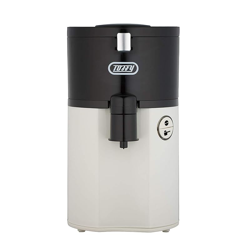 

[Toffy/Toffy] Fully automatic coffee maker with mill K-CM2 (ash white) coffee ground beans mill Home cafe cute K-CM2-AW