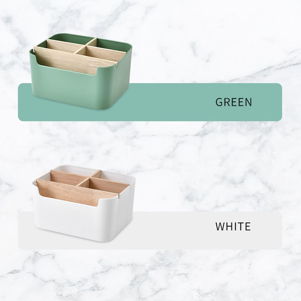 Plastic Durable Detachable Partition Wide Application Large Capacity Plastic Storage Box Strong Practicality Organizer