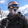 Sweat Wicking Face Mask Breathable Head Cover Animal Print Neck Gaiter  Hiking